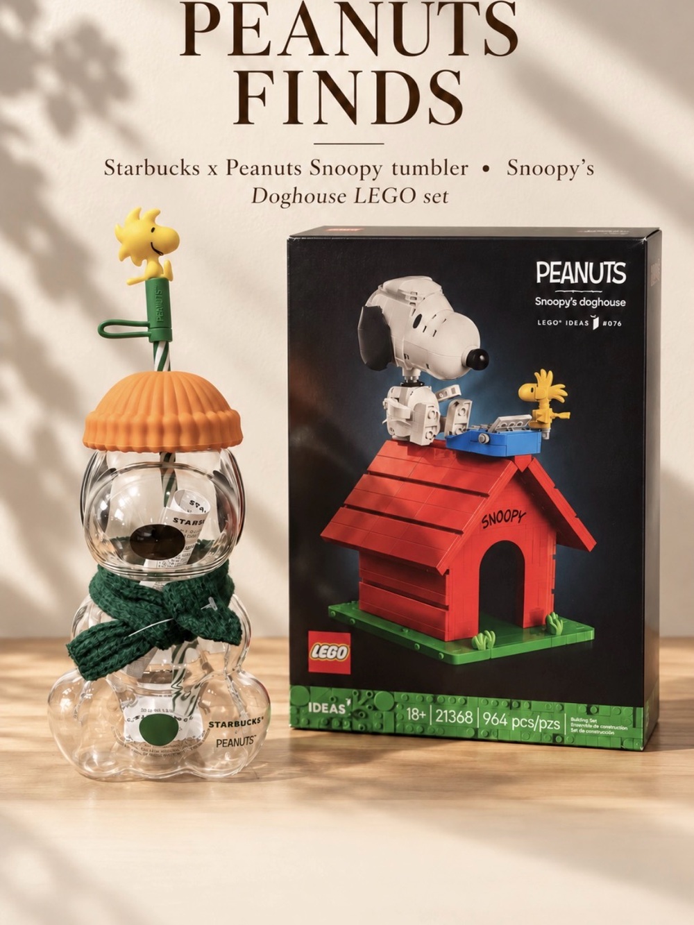 🧡Starbucks X Peanuts & LEGO Duo🧡